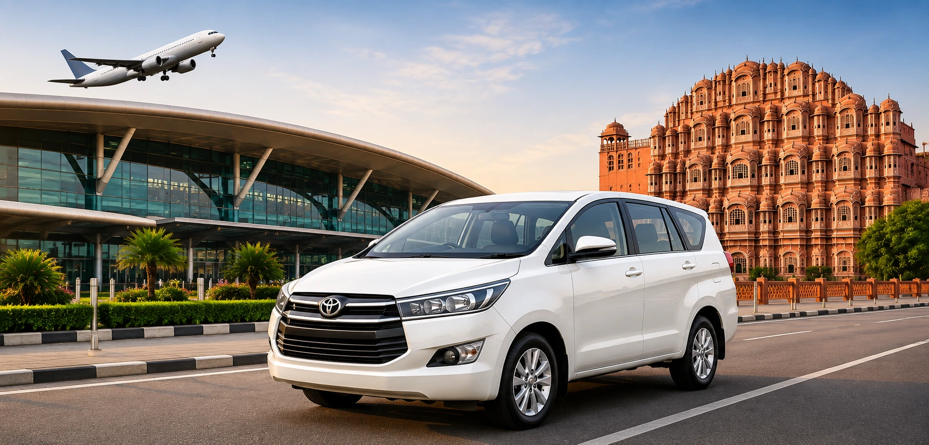 Delhi Airport to Ajmer cab