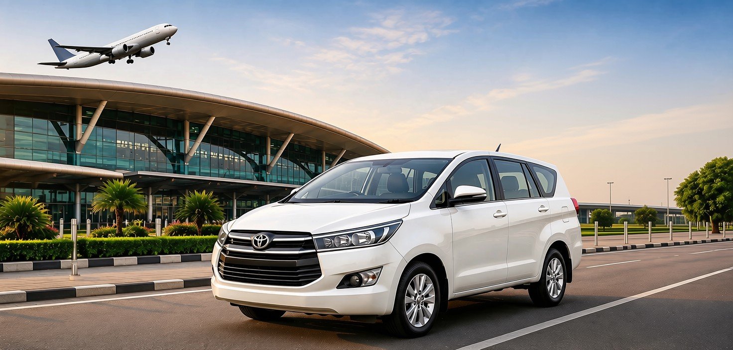 Delhi Airport to Omkareshwar cab Service