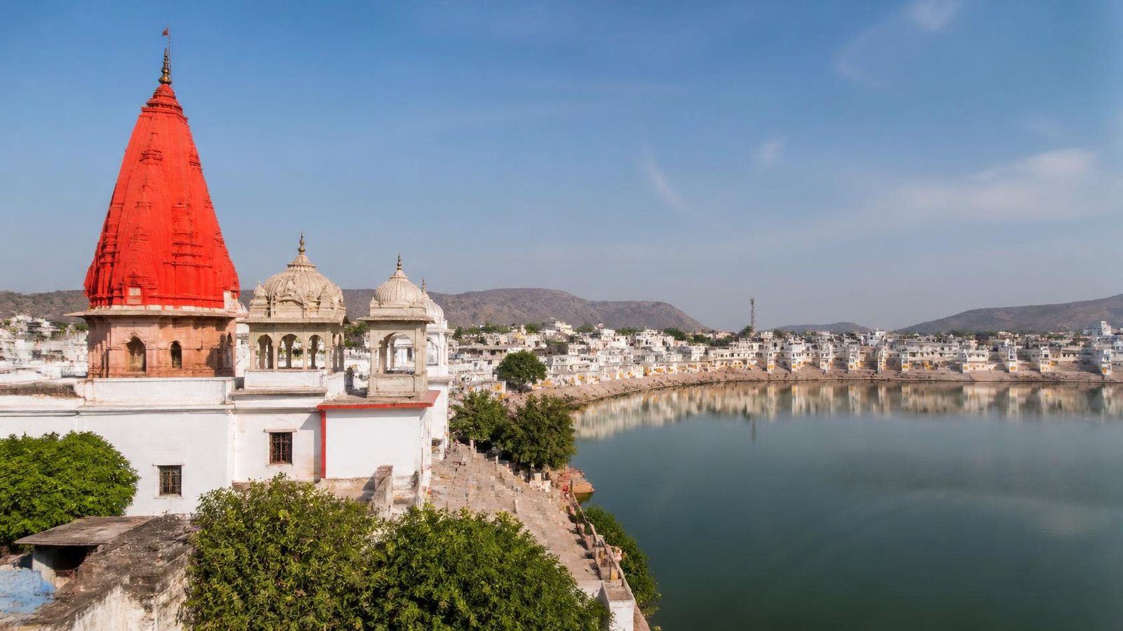 Pushkar Lake and Brahma Temple